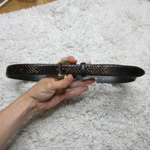 Carlisle genuine snake‎ belt vintage